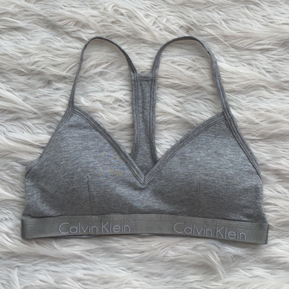 Calvin‎ Klein | V-neck Racerback Bralette - Picture 3 of 11